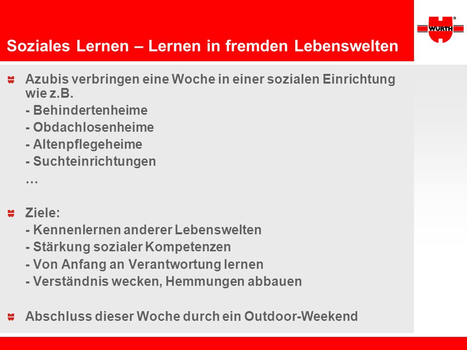 Soziales Lernen